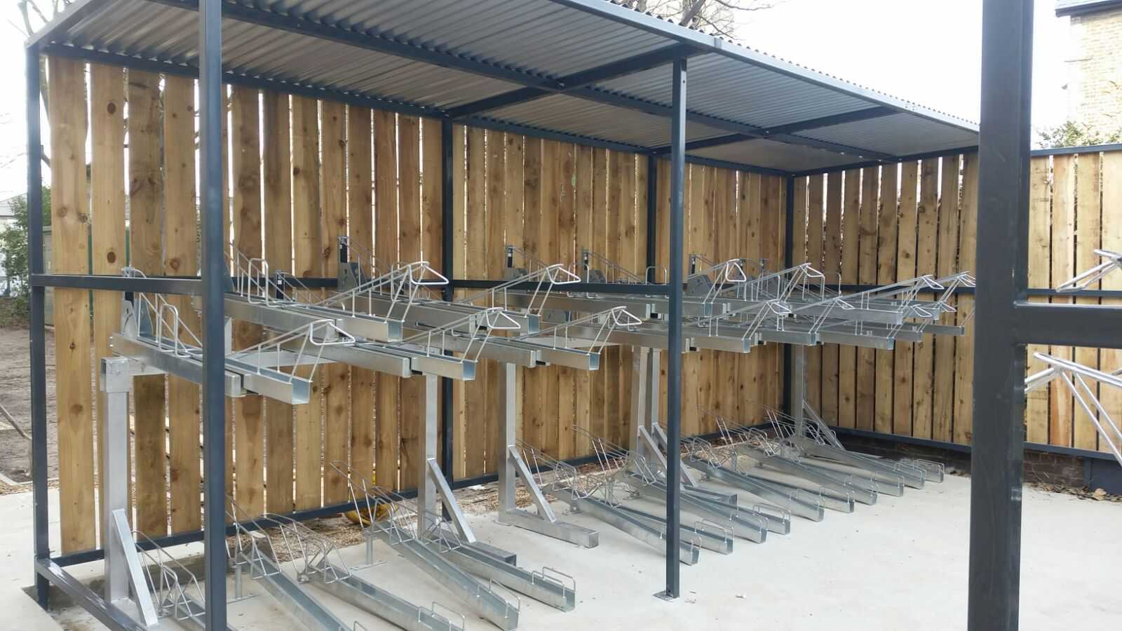 Two Tier Bike Shelter Image