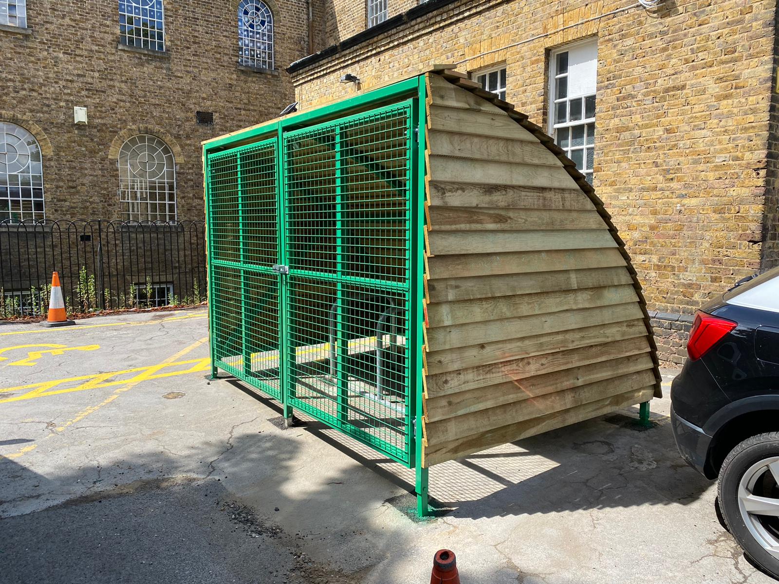 Image of a Timber Cycle Shelter